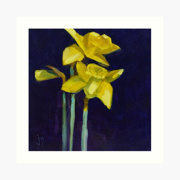 Daffodil Gold Art Print
