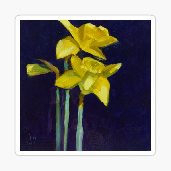 Daffodil Gold Sticker