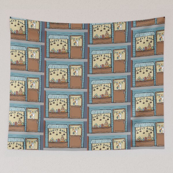 Item preview, Sweet Shop with Duck in the Window designed and sold by Otter-Grotto.