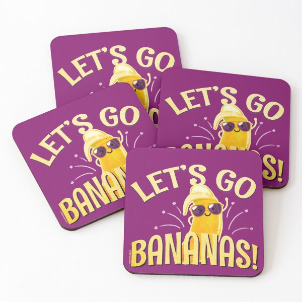 Item preview, Let's Go Bananas! - Punny Garden designed and sold by PunnyGarden.