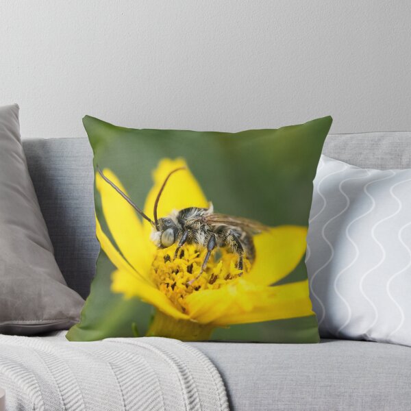Item preview, Eucerini Bee on Bidens flower designed and sold by AnnoraBee.