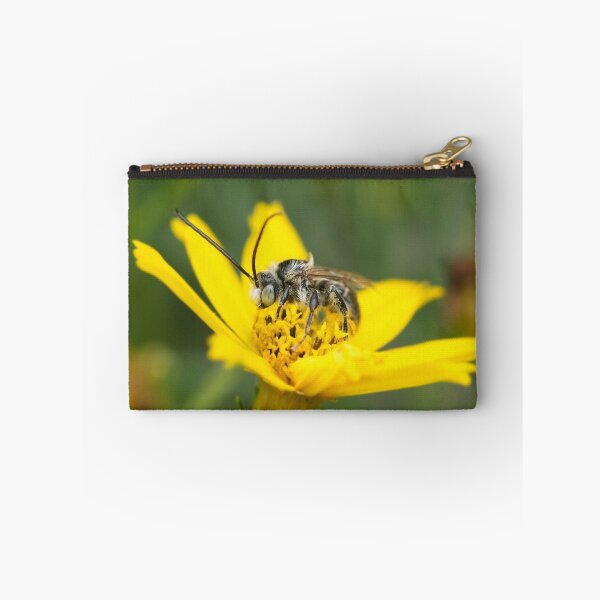 Item preview, Eucerini Bee on Bidens flower designed and sold by AnnoraBee.