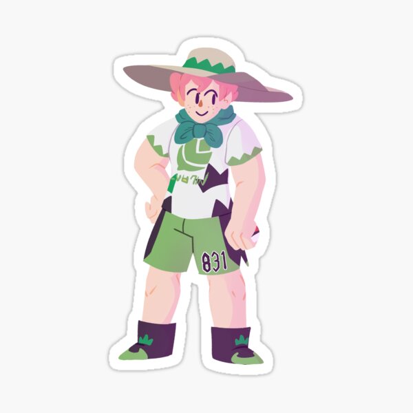 Pokemon Sword and Shield Gym Leaders - A6 Sticker Set 1 — 1 in 100