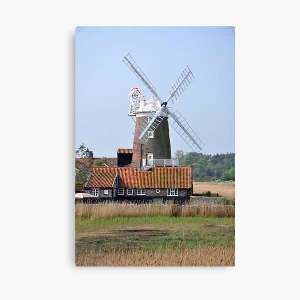 Cley Windmill from the east Canvas Print