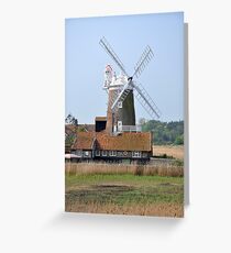 Cley Windmill from the east Greeting Card