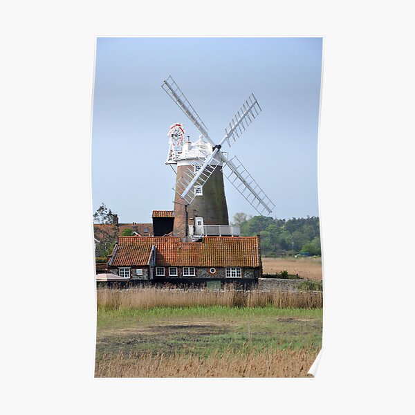 Cley Windmill from the east Poster