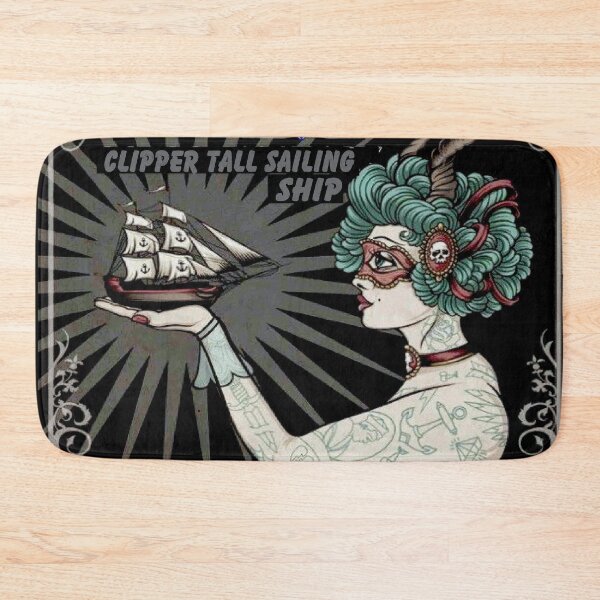 Item preview,  AMAZING TATTOOED LADY : Vintage Colorful Art Advertising  Print designed and sold by posterbobs.