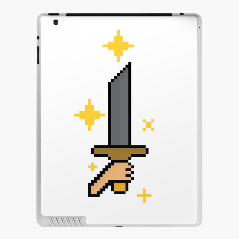 Grab Your Pixel Art Sword Gamers Ipad Case Skin By Yantimcpe Redbubble