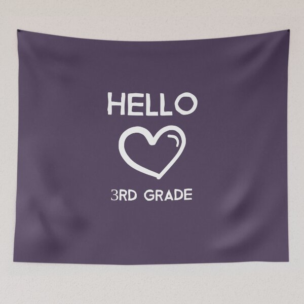 Item preview, Hello 3rd Grade designed and sold by EdifyEra.