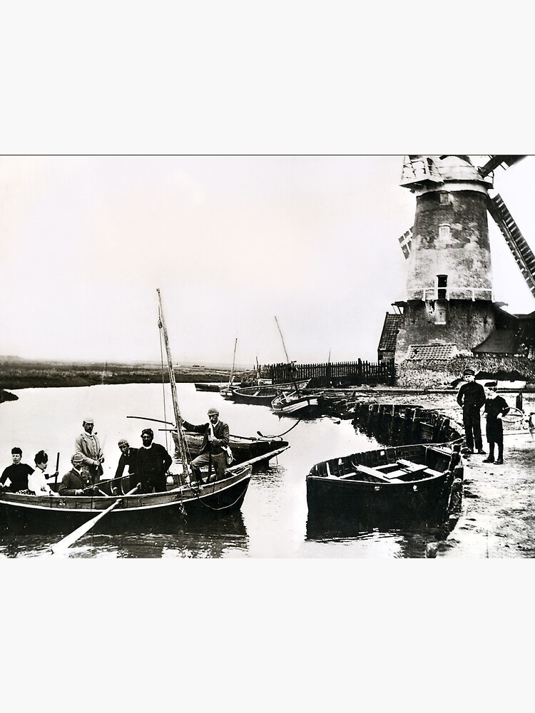 Cley windmill - the shooting party 1888 by cleywindmill