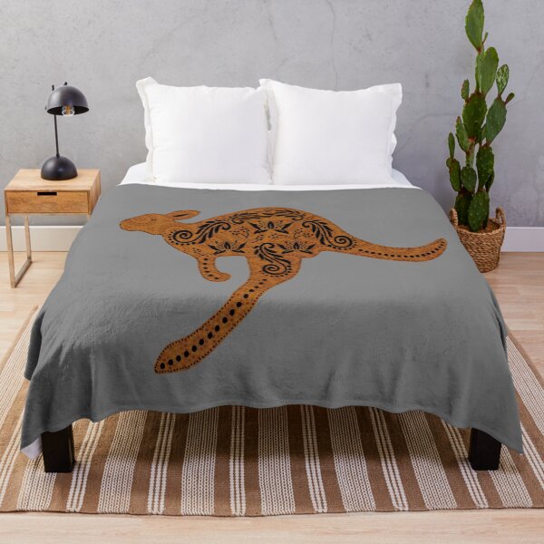 Item preview, Kangaroo Waratah and Wattle designed and sold by karwilberevivalcollection.