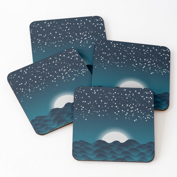 Item preview, Wavy Night designed and sold by t-factor.