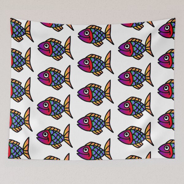 Item preview, Happy Fish designed and sold by GemmasGems.
