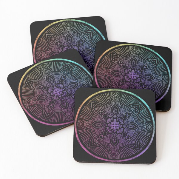 Item preview, rainbow mandala  designed and sold by Stephanie Vanden Hoek.