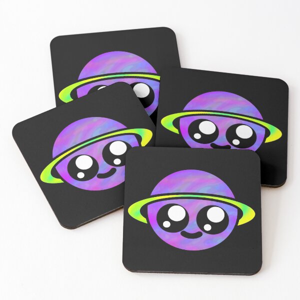 Item preview, Kawaii Purple Planet designed and sold by midnightthecat.