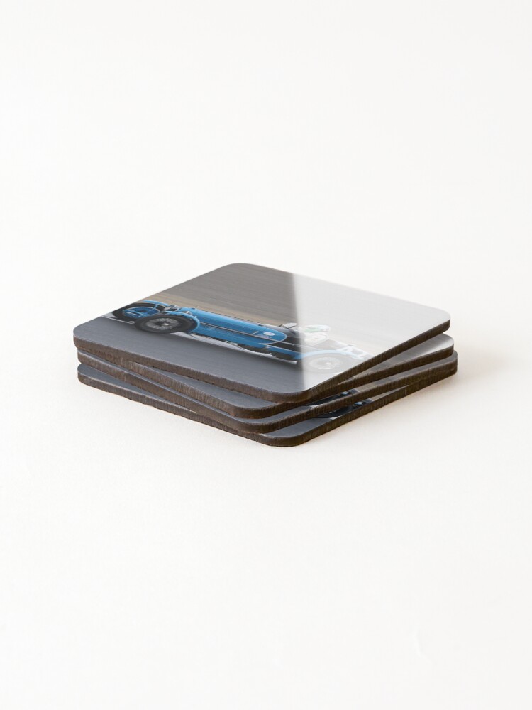 Thumbnail 4 of 5, Coasters (Set of 4), Vintage Alfa Romeo Racer designed and sold by easterbyf.