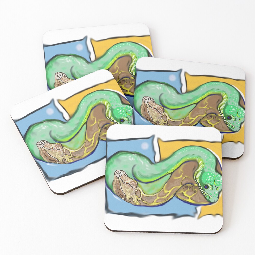 Item preview, Coasters (Set of 4) designed and sold by NelliesNoodles.