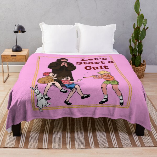 Item preview, Let’s start a cult, pink designed and sold by reasonablemunki.