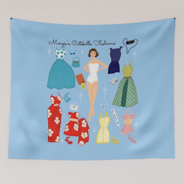 Aperçu de l'œuvre Margie’s Catskills Fashions Paperdoll créée et vendue par jenbucheli.