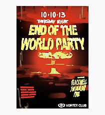 End of The World Party Photographic Print