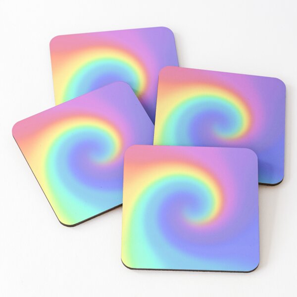 Item preview, Pretty Pastel Rainbow Spiral designed and sold by KelseyLovelle.