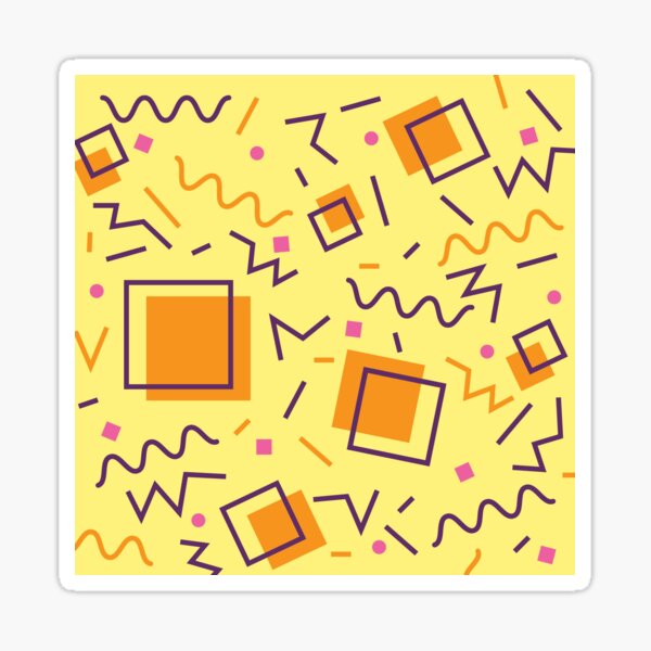 80s fresh Sticker