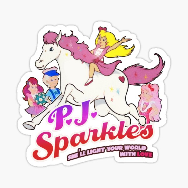 Item preview, PJ Sparkles Blaze Glimmer Glowie and Sparks Cast Tribute designed and sold by 90snerd.