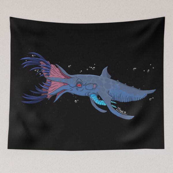 Item preview, Subnautica Below Zero: Squid Shark designed and sold by MooseCanoe32.