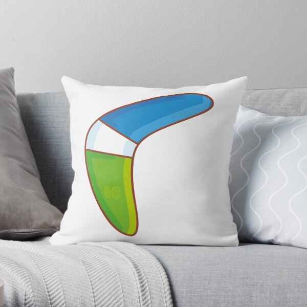 Islanders Boomerang Throw Pillow