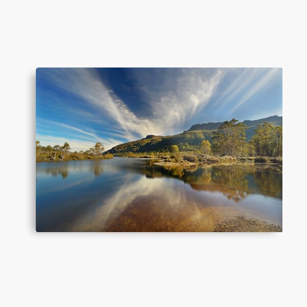 Narcissus River, Tasmania Metal Print