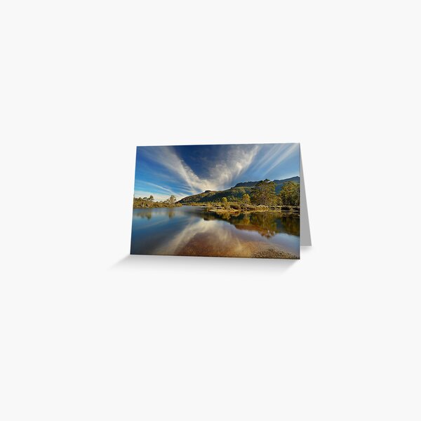Narcissus River, Tasmania Greeting Card