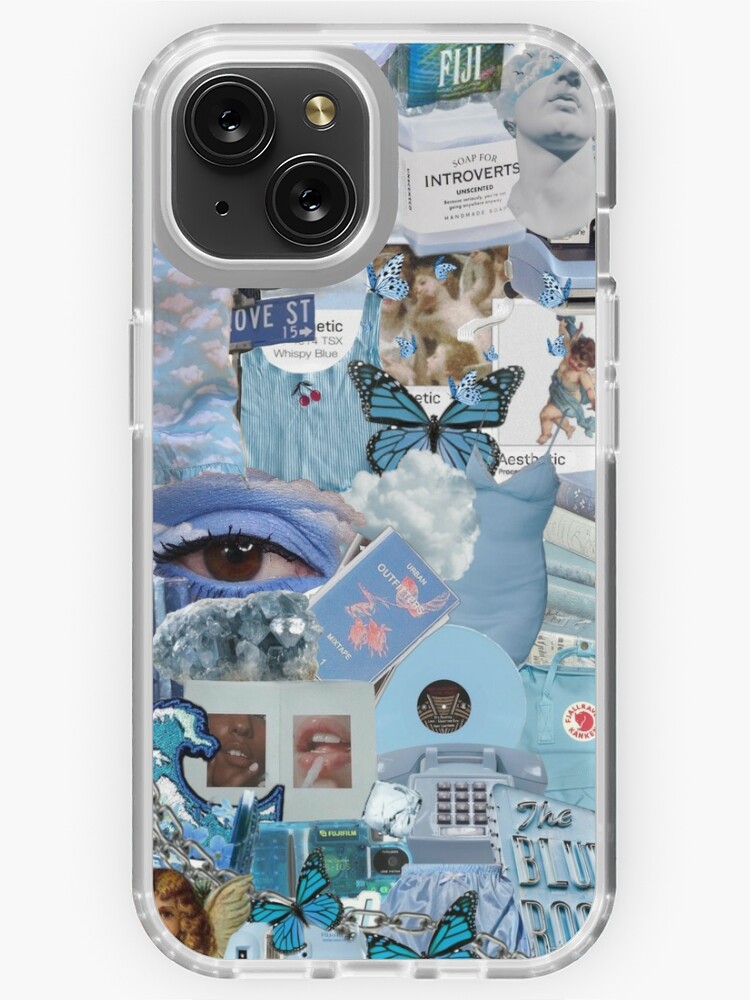 Étui de téléphone collage esthétique compatible avec iPhone 15