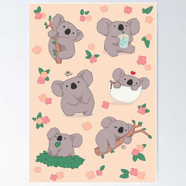 Item preview, Happy Koala designed and sold by LauraPemArt.