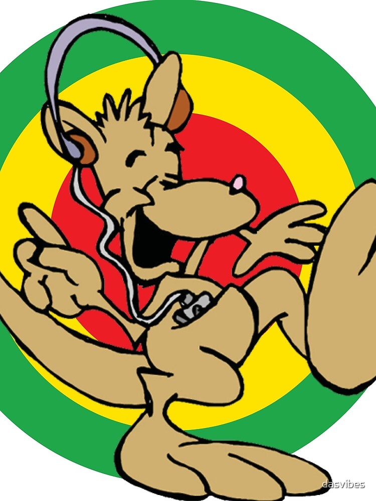 Dancehall Reggae Australia Kangaroo by dasvibes