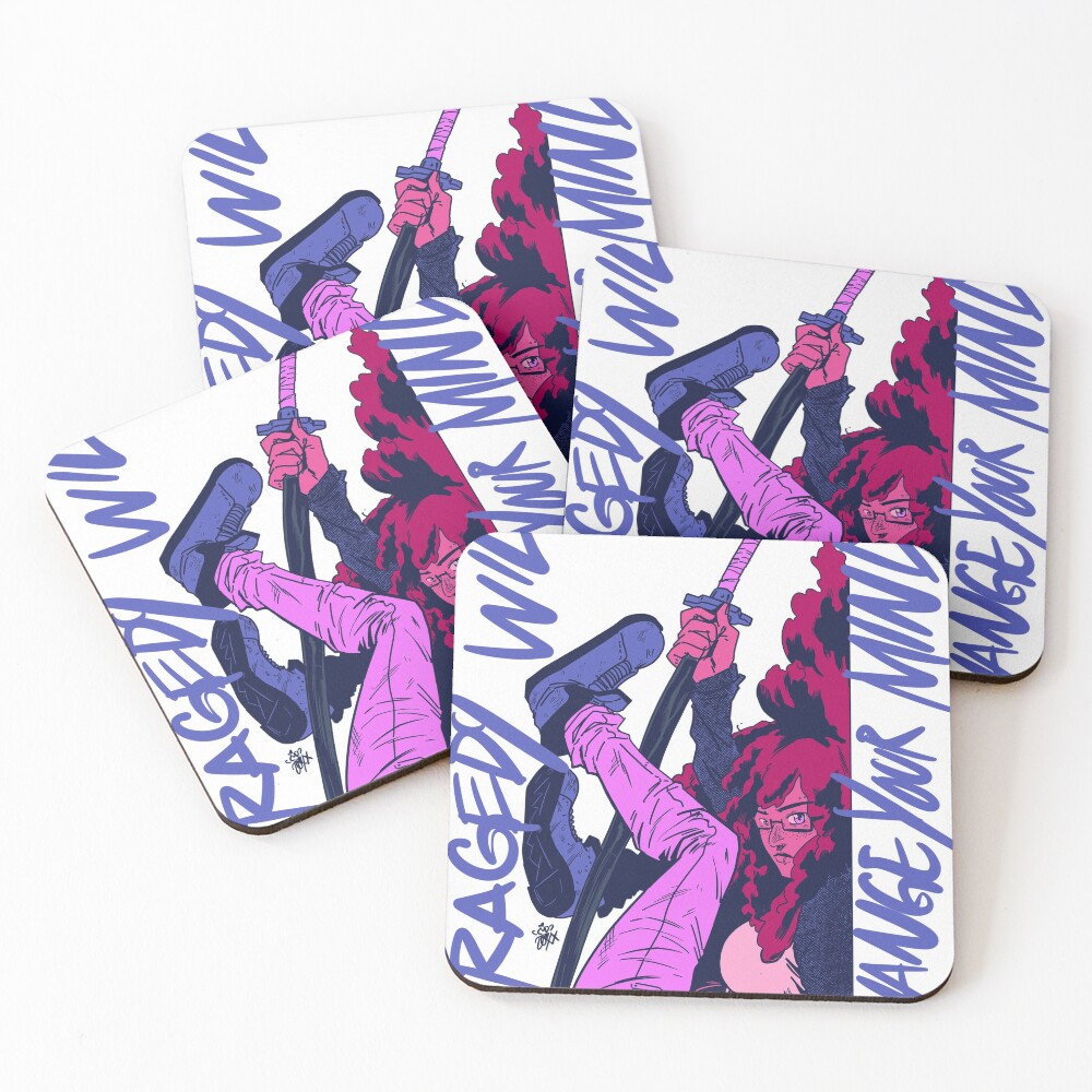 Item preview, Coasters (Set of 4) designed and sold by coolmonkeyd.