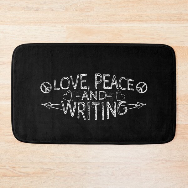 Item preview, Love, peace and writing designed and sold by Ventein.