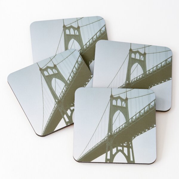 Item preview, St John's Bridge #2, Portland Oregon. designed and sold by TheFreschKlesch.