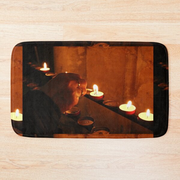 Item preview, Lighting a prayer candle designed and sold by pinkal.