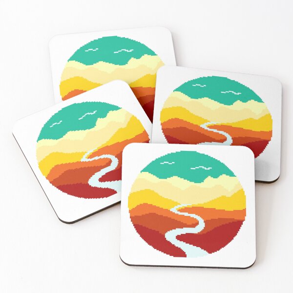 Item preview, 8-bit sunset designed and sold by mikaela mason :).