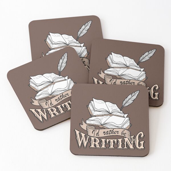 Item preview, I'd rather be writing designed and sold by Ventein.