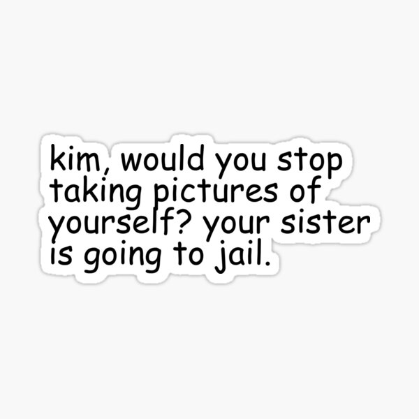 kim kardashian Sticker