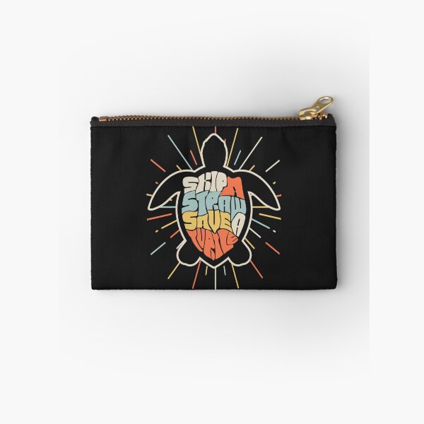 Item preview, Save The Turtles Print. Retro, Skip A Straw Save The Turtles Graphic designed and sold by PackAPunch.