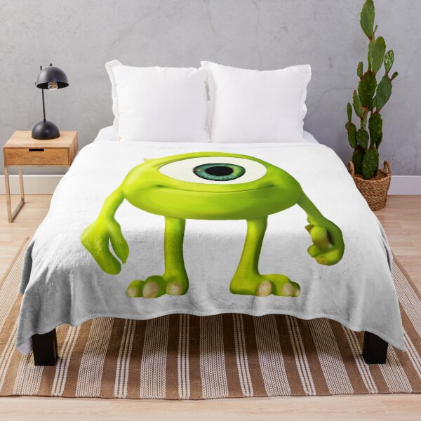 Baby Mike Wazowski (Originalzeichnung) Fleecedecke