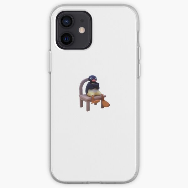 Pingu enojado Funda blanda para iPhone