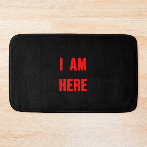 Item preview, I AM HERE - Red designed and sold by KaiDee.
