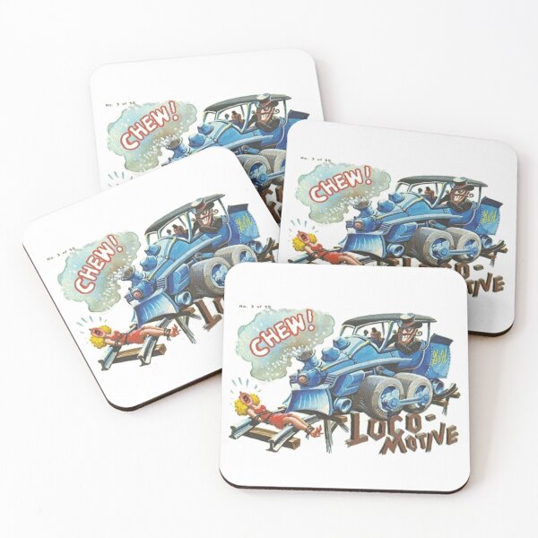 Item preview, #3 Loco-Motive, Weird Wheels designed and sold by Retrostickersnz.