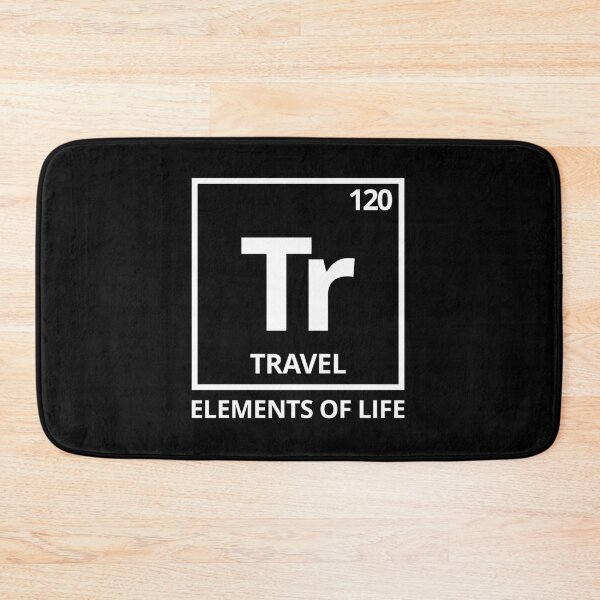 Item preview, Elements of life: 120 Travel Periodic Table Travel designed and sold by PhrasesTheThird.