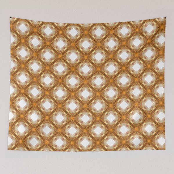 Item preview, Golden and white abstract art designed and sold by Code03.