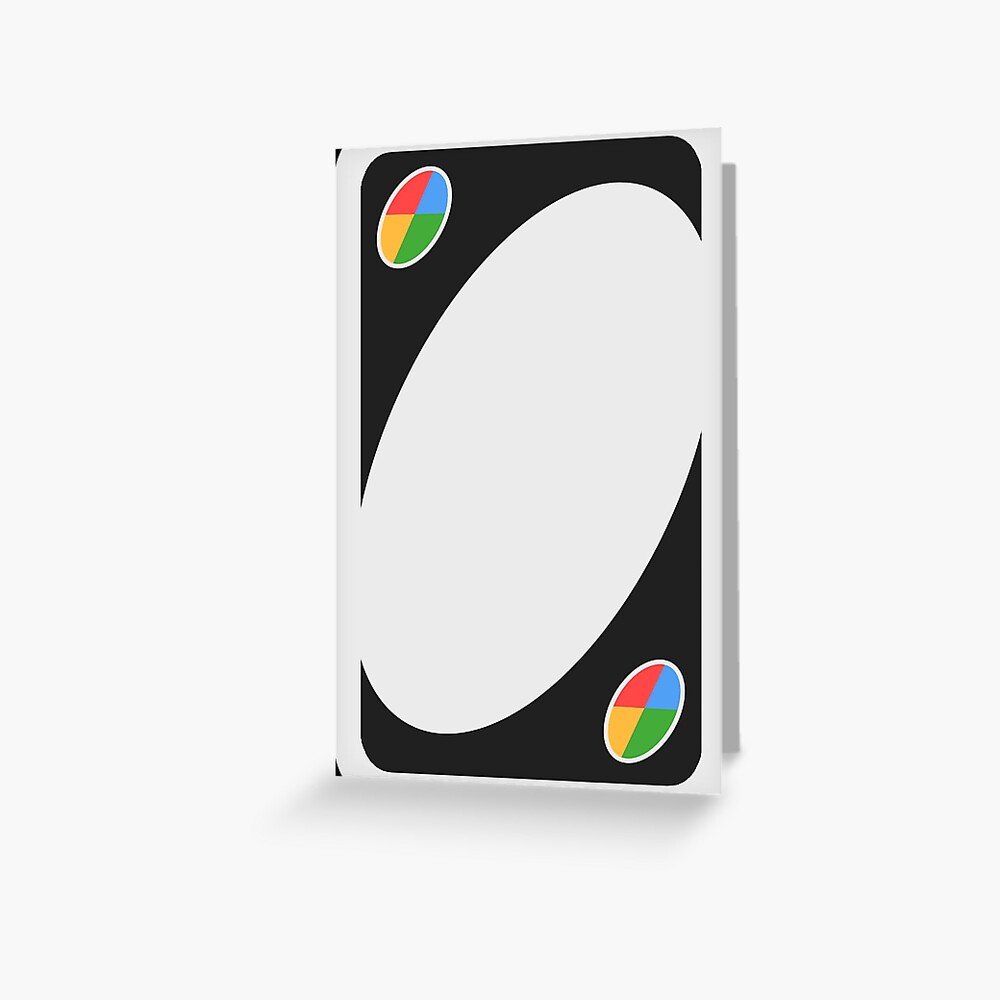 Blank Uno Card Template