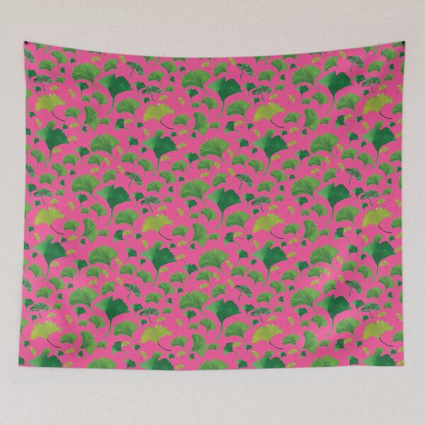 Item preview, Ginkgo Biloba in Pink designed and sold by giulyz.